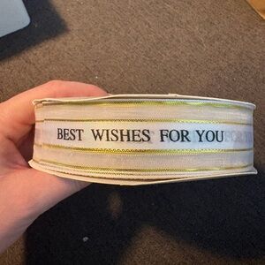 Best Wishes Ribbon